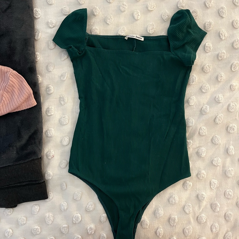 Reformation knit body suit